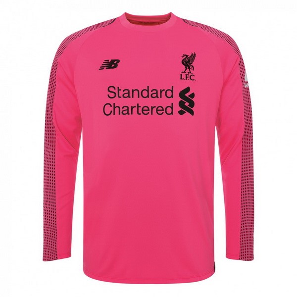 Camiseta Liverpool 3ª Manga Larga Portero 2018/19 Rosa